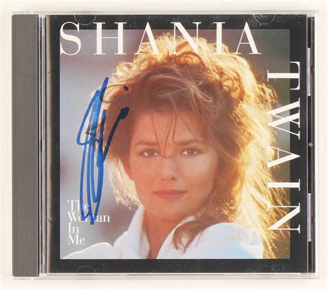 shania twain signed cd